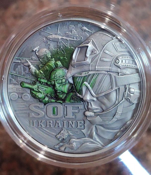 Сили Спеціальних Операцій. ССО. Срібло 62,2г