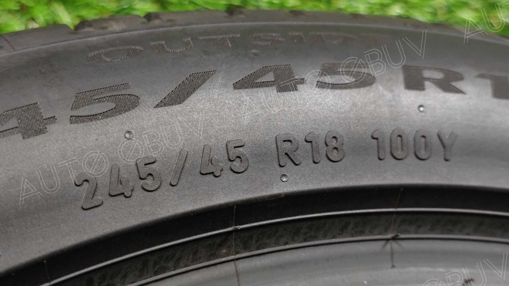 НОВА 1шт.‼️•245/45/R18 •Pirelli Cinturato P7 •Літня Шина Розпаровка