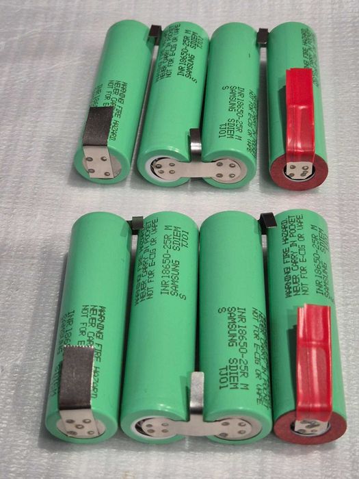 Akumulator Pakiet 4S1P 14,4 V 2,5 Ah LI-ION 18650 ogniwa Samsung R25