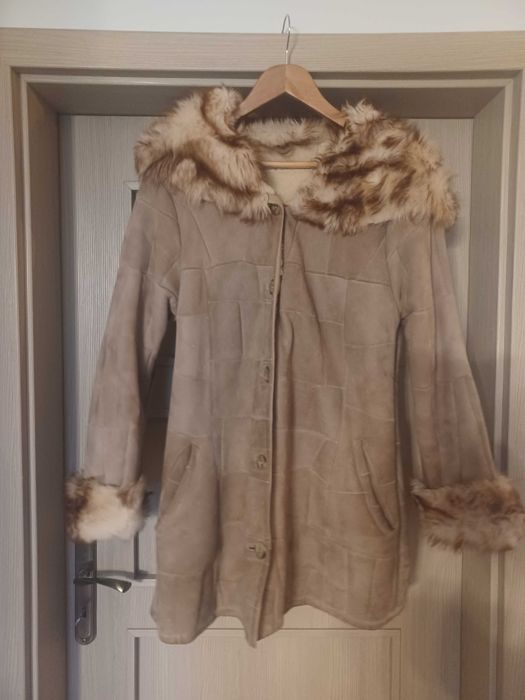 kożuch damski stan bardzo dobry