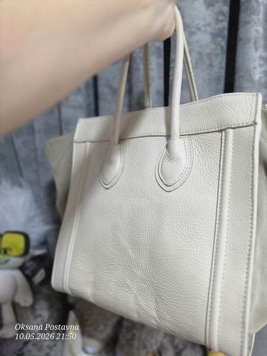 Сумка Valentino Италия, натуральная,кожа/замша