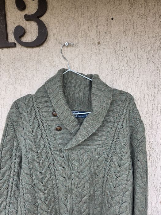 Sweterek ralph lauren meski S wełna merino
