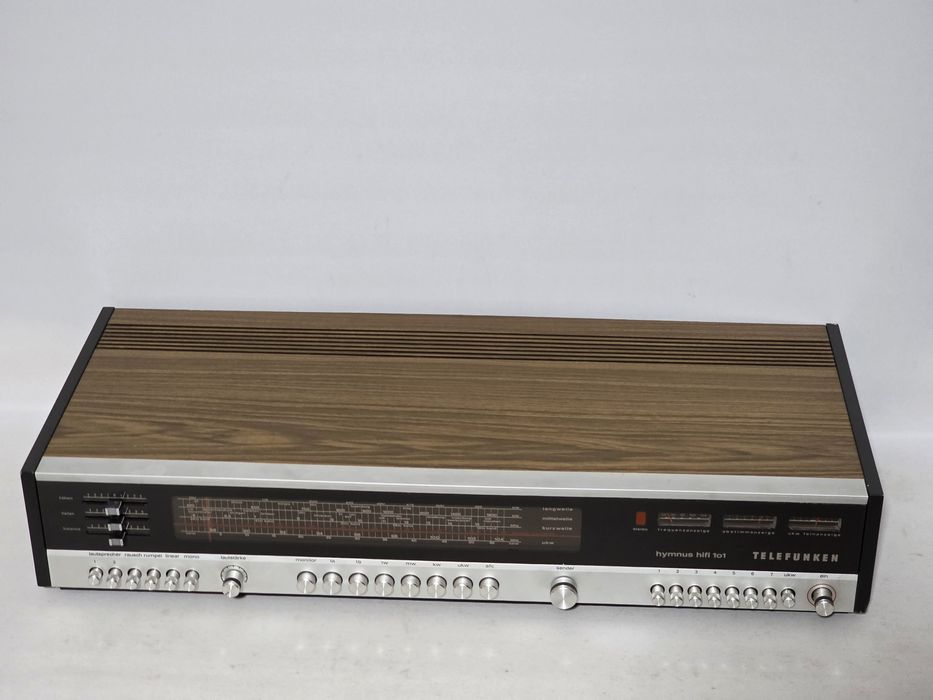 Receiver antigo reparado Telefunken