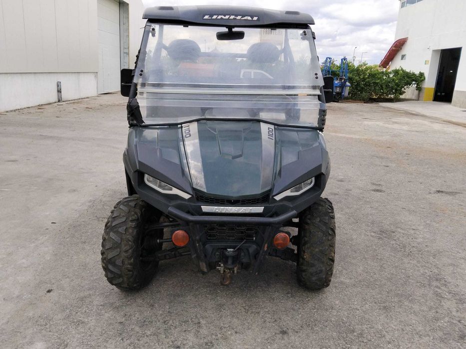 Linhai 1100 Diesel 4x4 — UTV/Mule com caixa de carga basculante