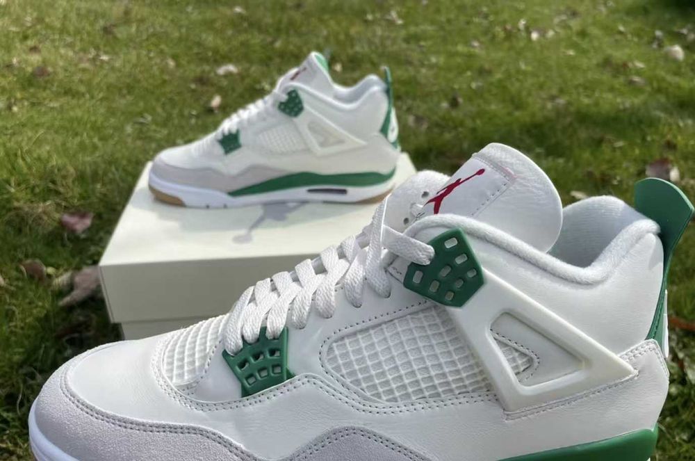 Jordan Air Jordan 4 Retro Green Thunder.38