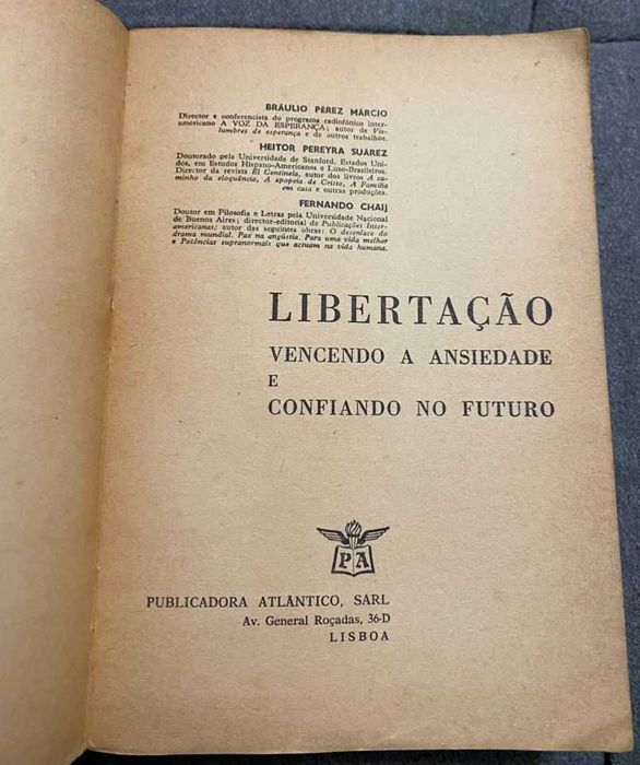 Libertação Vencendo a Ansiedade e Confiando no Futuro – Braúlio Pérez Márcio