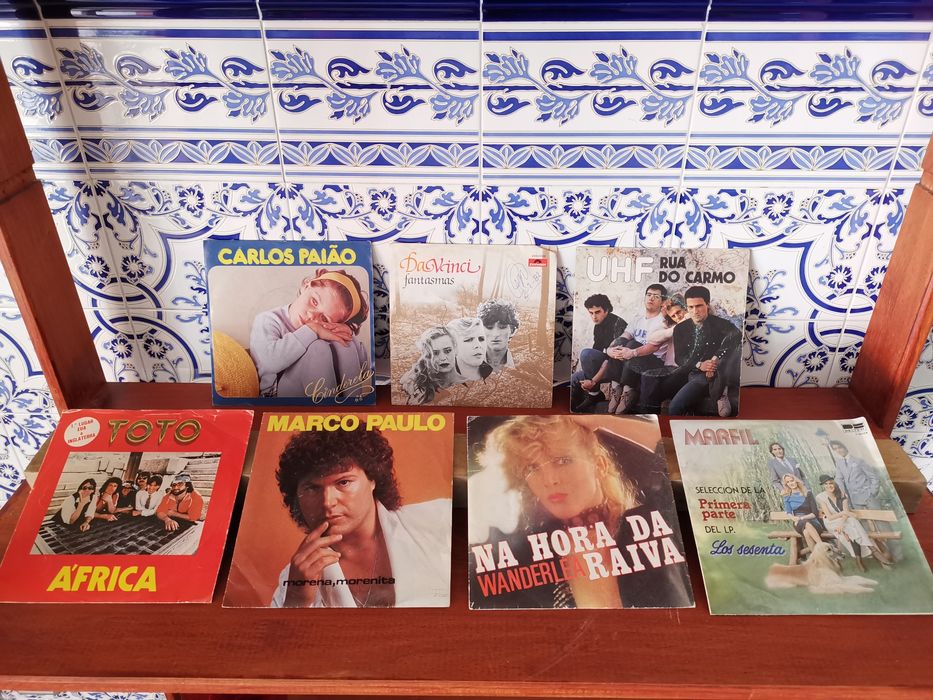 Single Vinil, UHF, Carlos Paiao, DaVinci, Toto, Wanderlei, Marco Paulo