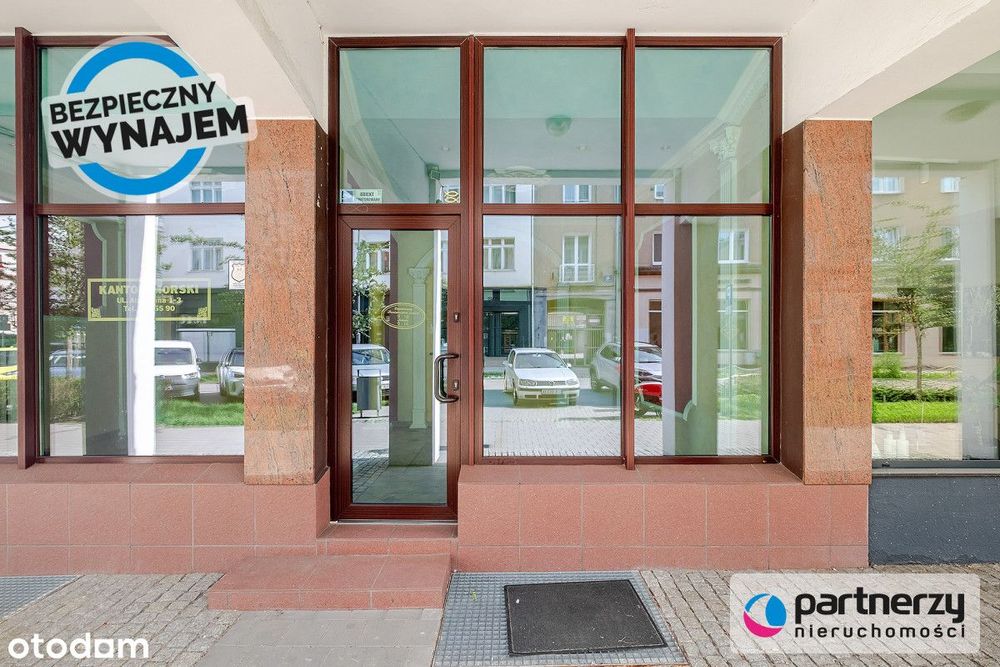 Lokal 60 m2, duże witryny, centrum Gdyni