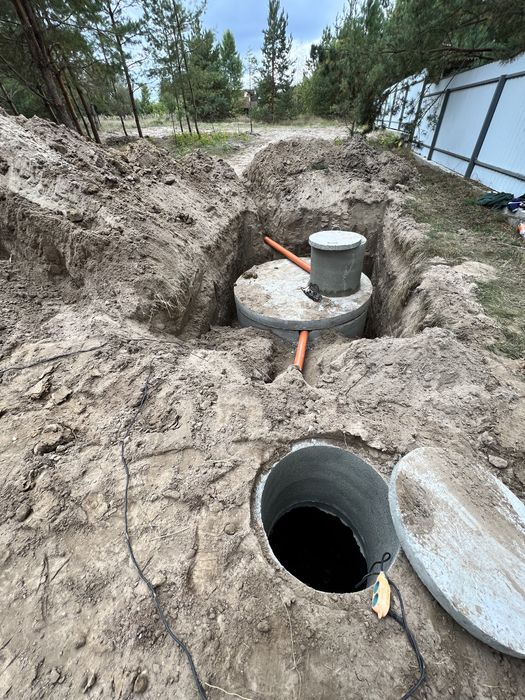 Копка каналізації, септиків, траншей. Всі роботи виконуються під ключ