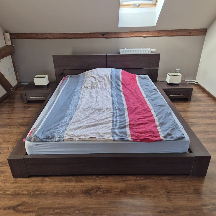 Łóżko materac komplet