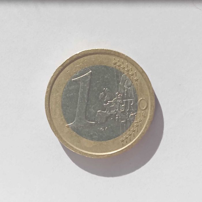 Moeda *RARA* de 1 euro da Itália e do ano de 2002