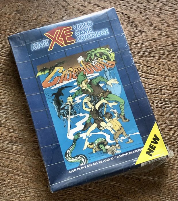 NOWA gra Crossbow na komputer Atari 8-bit XL/XE retro arcade light gun