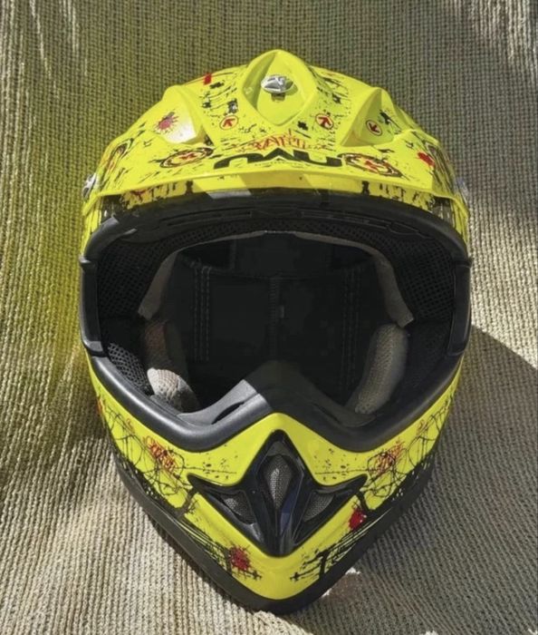 Capacete NAU Motocross Graffiti