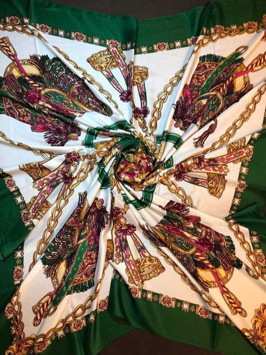 Хустка Hermes Платок шовковий 145см на 145см НОВИЙ