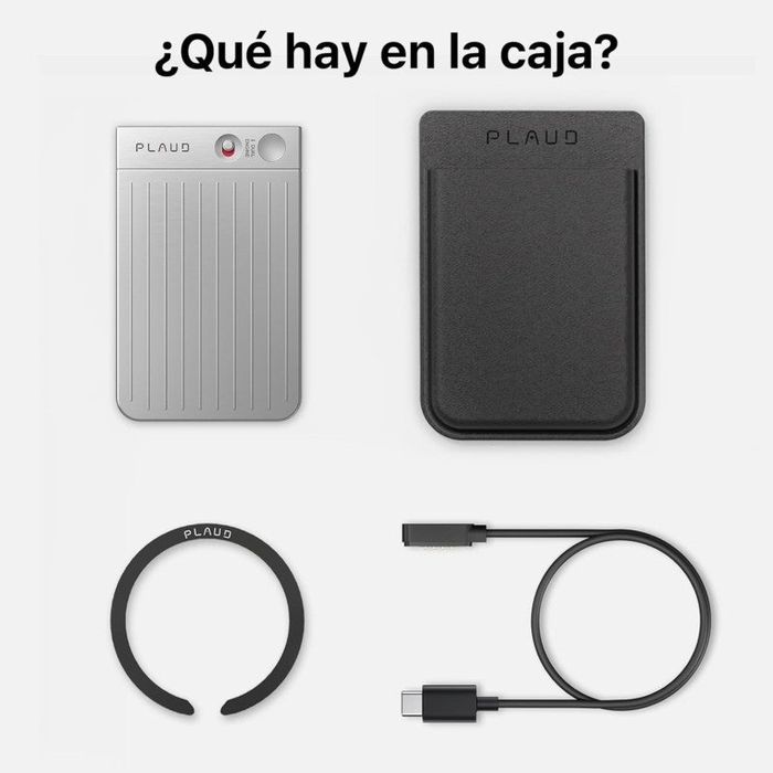 PLAUD Note e Note Pro - Gravador de voz com IA (Preto e Prateado)