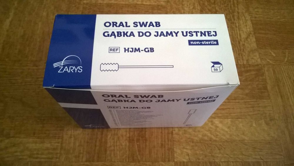 Gąbka do jamy ustnej Oral SWAB aktualne nie wysyłam