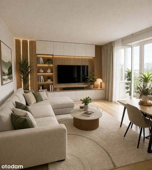 SUPER funkcjonalny układ 3 pok. jasna kuchnia, 1 piętro, balkon, 2002r