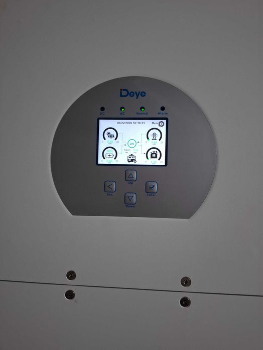 Системи резервного живлення (інвертор Deye 25кВт + Li-ion батарея 75 кВт·год)