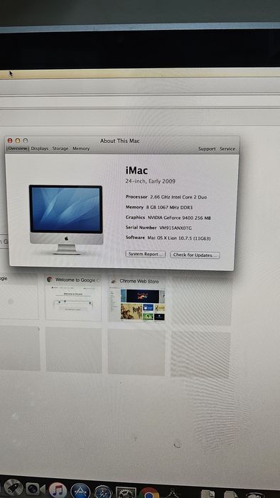 iMac 2009 em estado