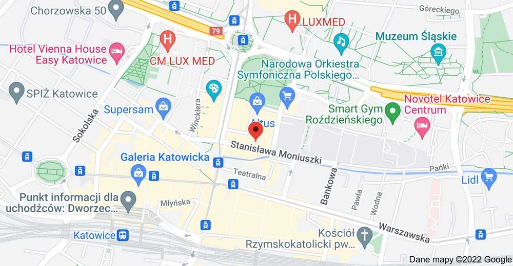 Wynajmę kawalerkę na Moniuszki, Katowice