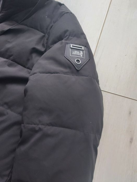 Ďługa kurtka zimowa pikowana ocieplana w roz.52