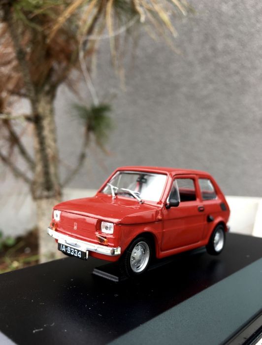 FIAT 126P-auta PRL,model,autka,kolekcja,gablotka