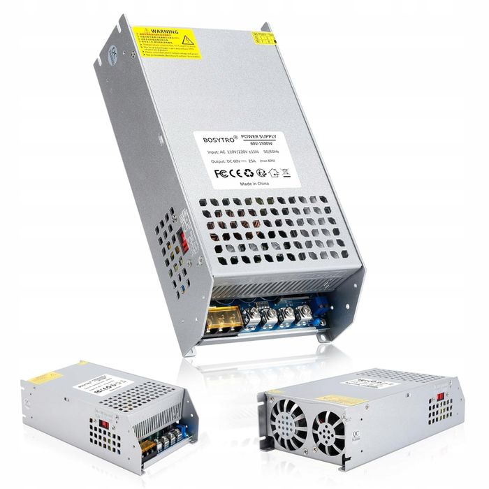 Zasilacz impulsowy DC 60V 25A 1500W