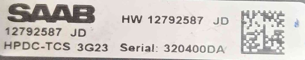 Conjunto de Botões 12792587 - SAAB 9-3