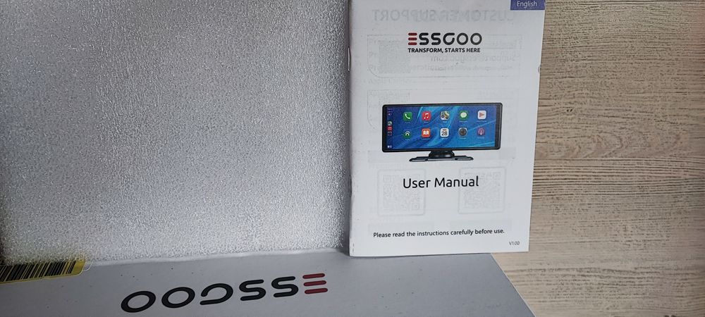Портативний CarPlay Android Auto 10.26" ESSGOO