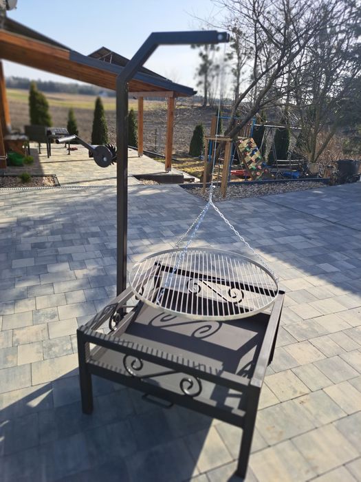 Grill, palenisko ogrodowe 2w1