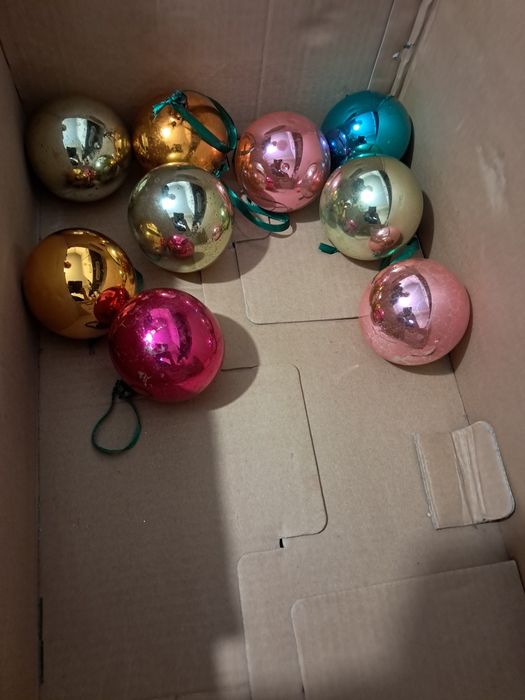 Ozdoby choinkowe z PRL-U