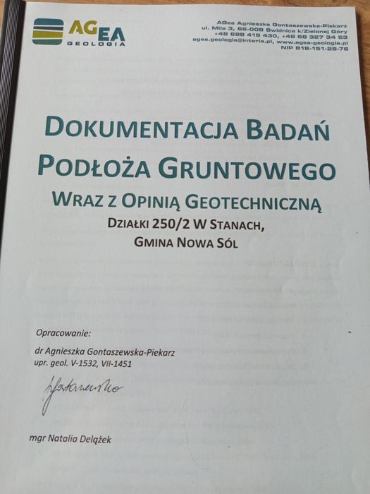 Działka budowlana