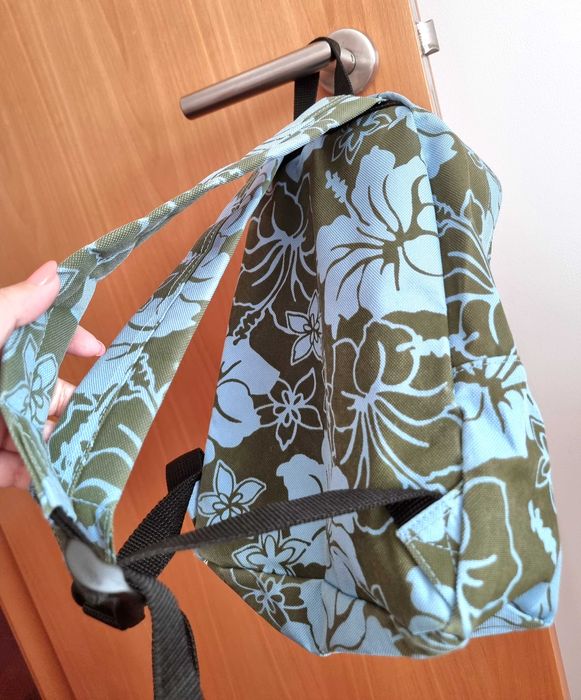 Mochila Billabong em verde seco e azul claro