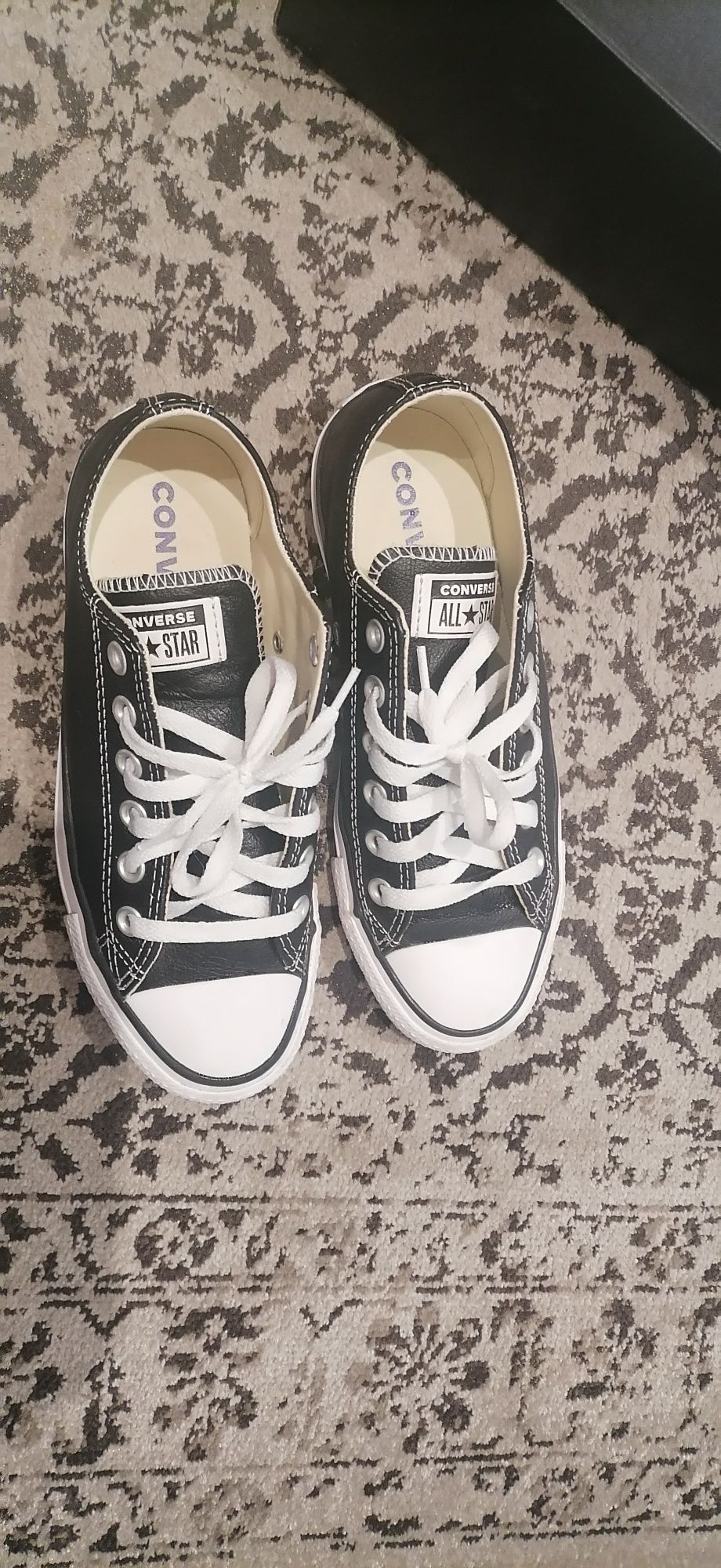 Buty converse czarne skorzane R. 37 5 polecam Bydgoszcz OLX.pl