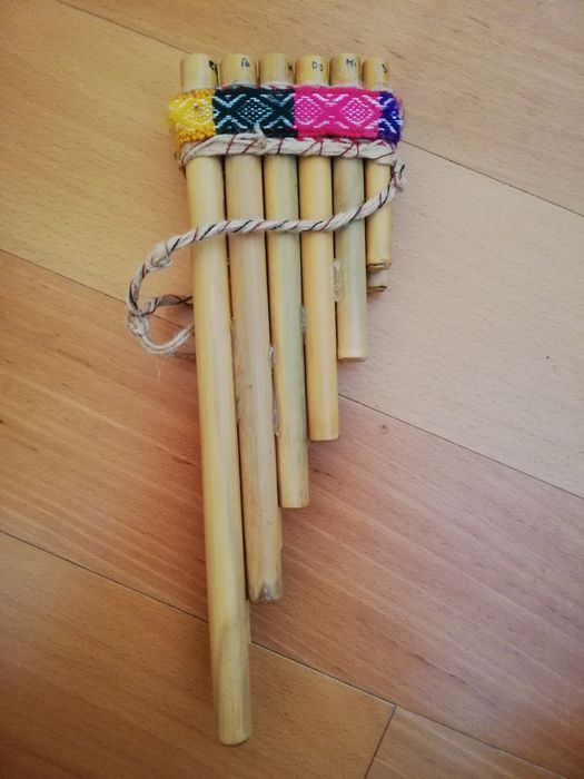 Flauta de pan peruana