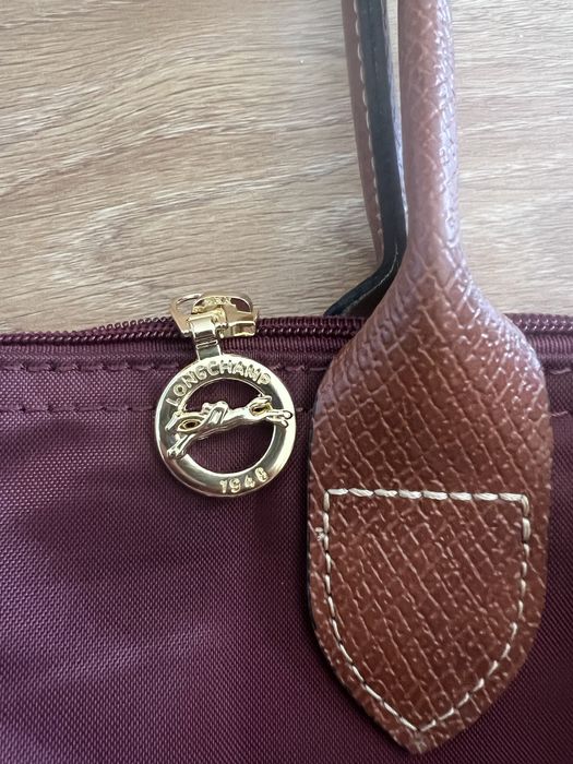 Mala Longchamp Bordô