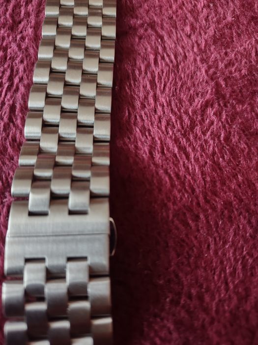 Bransoletka do zegarka z pełnymi ogniwami 22mm