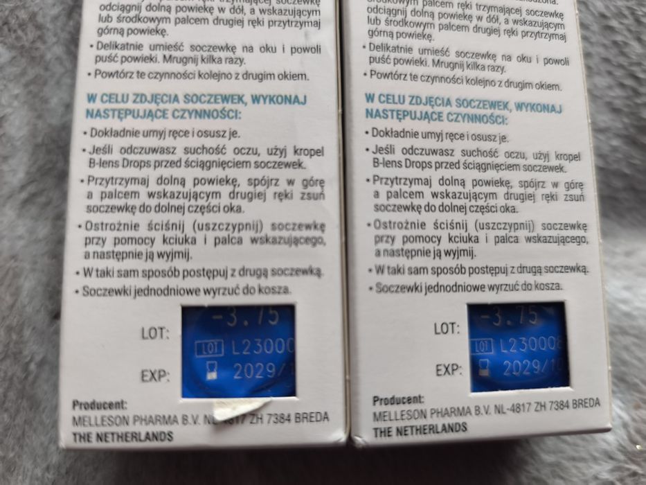 Soczewki B-Lens -3.75