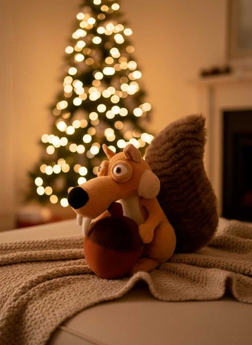 Іграшка Білка Скрат (Льодовиковий період) — 30 см! З жолудем