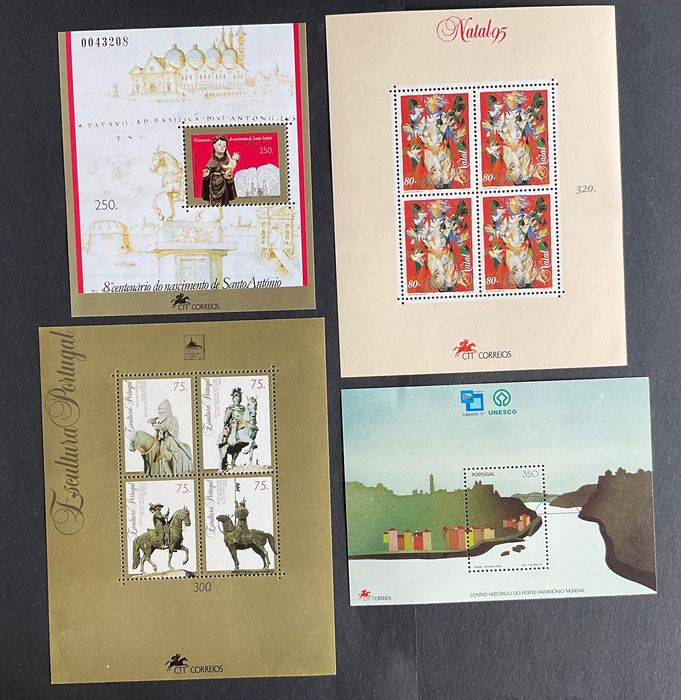 Selos - Blocos Portugal Novos CTT