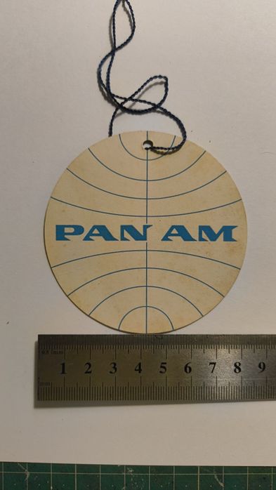 Etiqueta de bagagem PAN AM