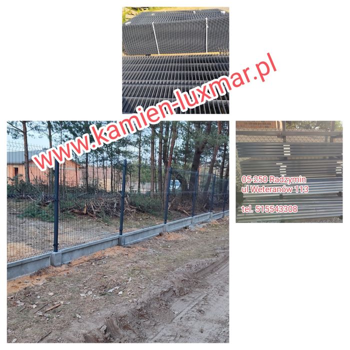 Montaż ogrodzeń Panelowych/Panel 3D i 2D/ Sprzedaż ogrodzeń