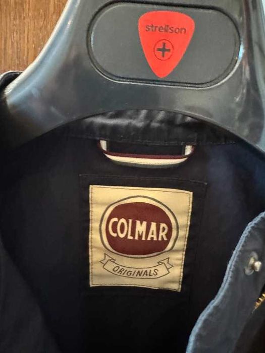 Kurtka Colmar Windbreaker Light Jacket Navy Gold Logo S