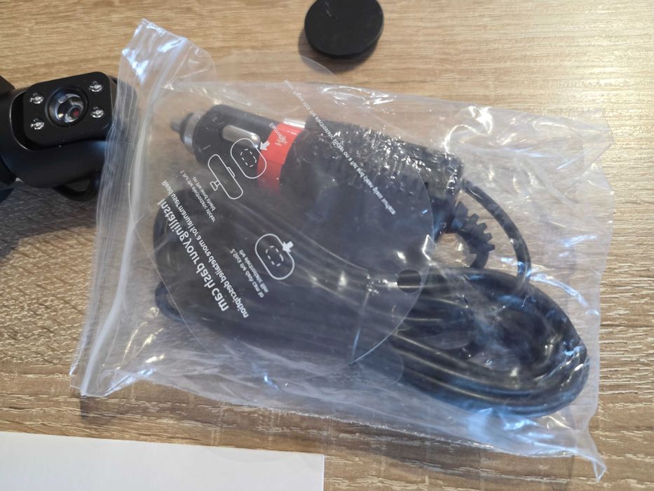 Nowy wideo rejestrator jazdy dual kamera, kamera samochodowa