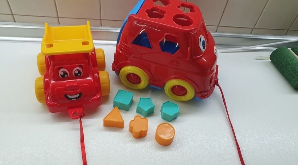 Машинка-сортер и самосвал Орион