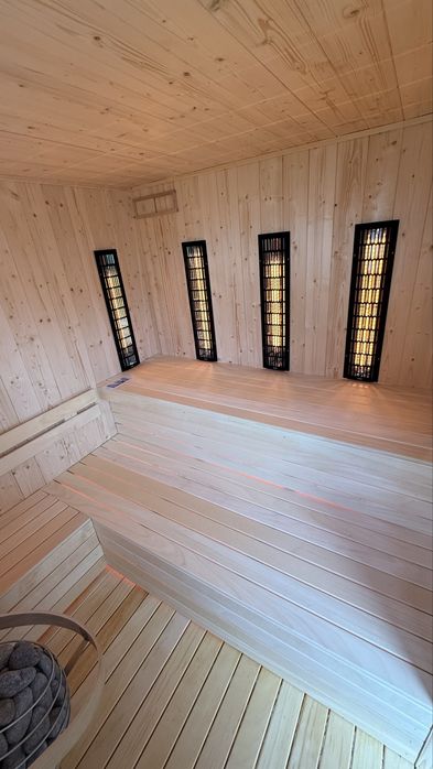 Sauna na wymiar z montazem