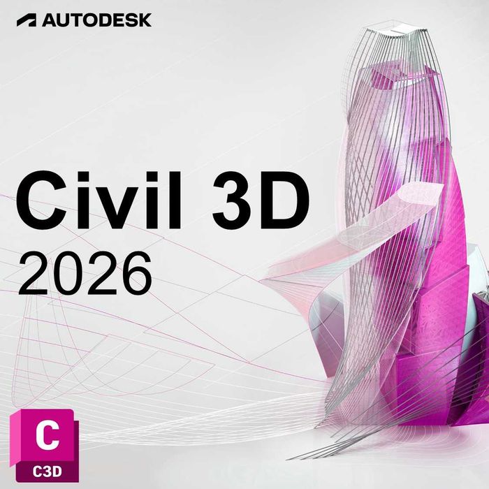 Autodesk Civil 3D 2026 licencja domowa 1 stanowisko