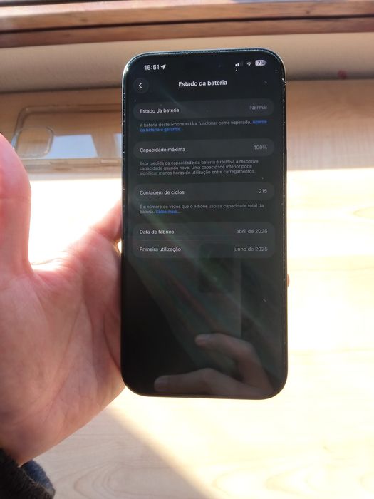 Phone 16 Pro Max 256GB – Como Novo, Garantia, Bateria 100%