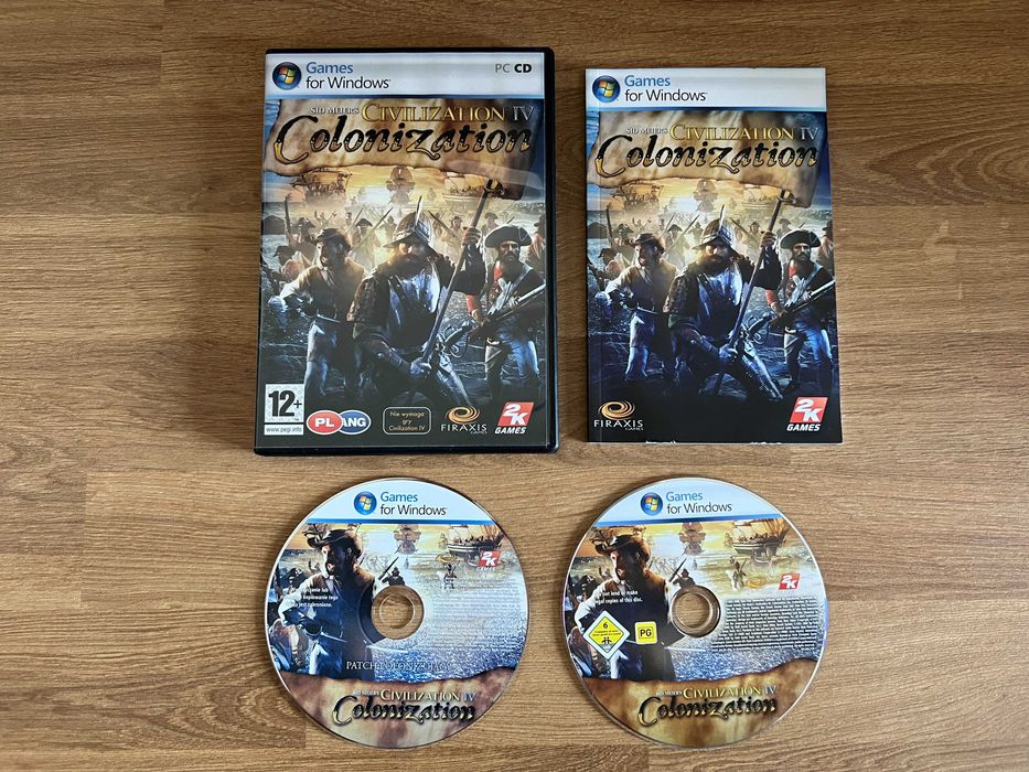 Civilization IV: Colonization gra (PC PL 2008) kompletne wydanie