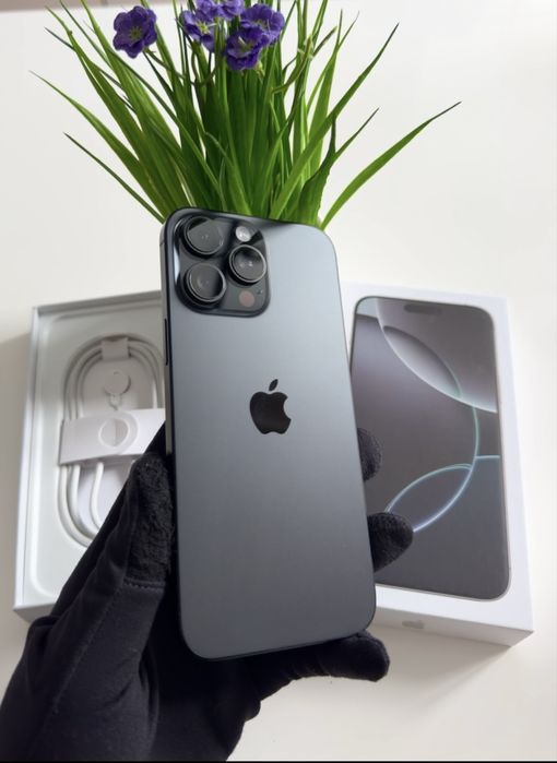 Iphone как Новый 16 Pro Max 256gb black titanium